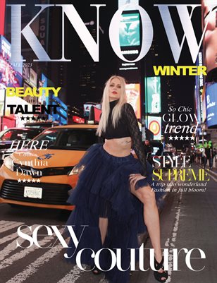 KNOW Magazine_Cynthia Dawn takes over NYC.