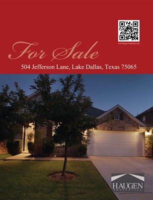 Haugen Properties -  504 Jefferson Lane, Lake Dallas, Texas 75065 