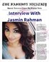 THE FASHION IDENTITY Interview With Jasmin Rahman Taken By Pitanjal Datta