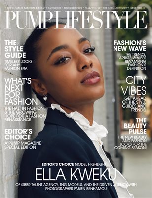 PUMP Magazine | The Style Authority Issue Vol.3 | October 2020