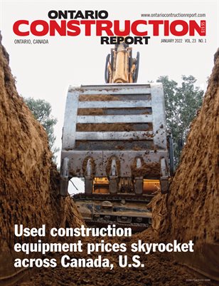 Ontario Construction Report (January 2022)