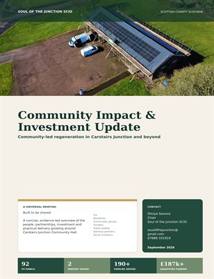 Soul of the Junction SCIO: Community Impact & Investment Update 2026