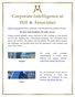 Corporate Intelligence at Hill & Associates