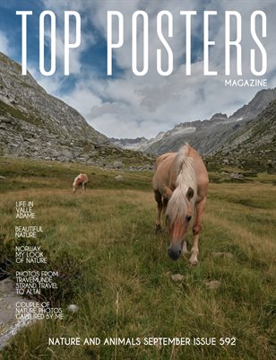 TOP POSTERS MAGAZINE - NATURE AND ANIMALS SEPTEMBER (Vol 592)