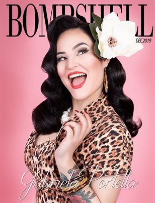 BOMBSHELL Magazine December 2019 BOOK 1 - Gabriela Cover