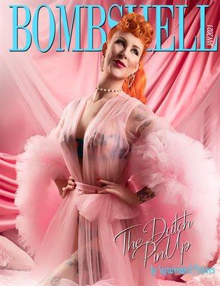BOMBSHELL Magazine January 2021 - The Dutch PinUp Cover
