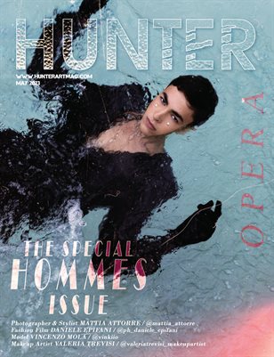 The HUNTER Magazine issue HOMMES May 2023 vol.1