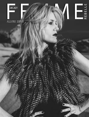 Femme Rebelle Magazine December 2021 - ALLURE ISSUE - Cortney Armitage Cover