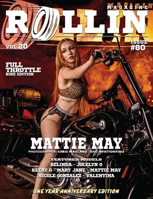 Rollin Magazine - Issue 80 (Cover Model Mattie May)
