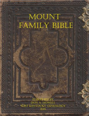 Mount Family Bible, Pennsylvania