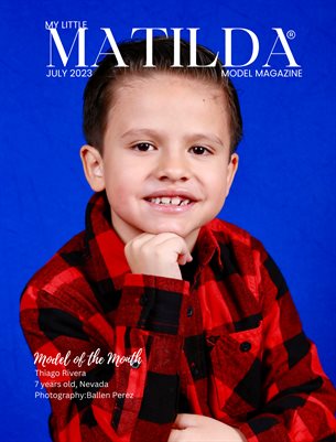 Matilda Model Magazine Cover Thiago Rivera