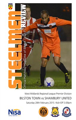 Bilston Town v Shawbury United 28/2/15