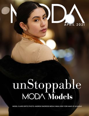 MODA MODELS Andrews Omoregie Cover
