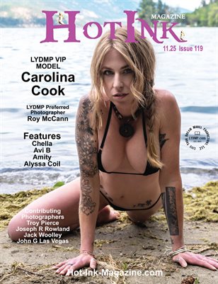 HOT INK MAGAZINE - Cover Model Carolina Cook - November 2025