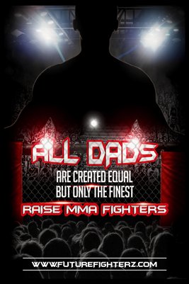 All DADS are created equal Poster - MMA