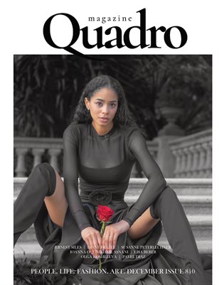 QUADRO MAGAZINE - PEOPLE LIVE FASHION ART DECEMBER (Vol 810)