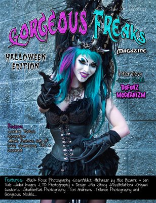 Issue 22 Halloween Edition Cover Model: Defenz Mechanizm