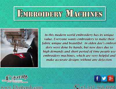 Embroidery Machines