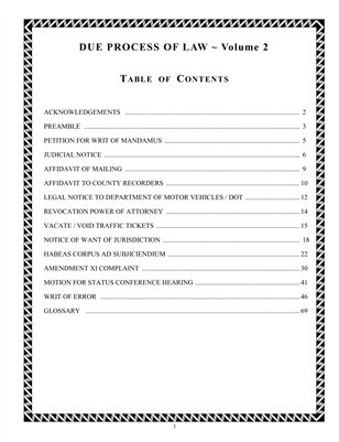 Due Process of Law vol.2