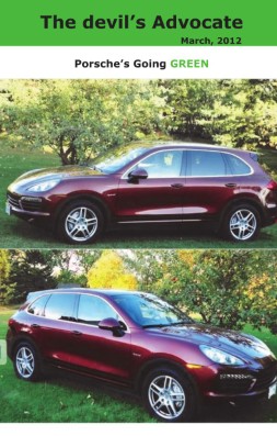 Porsche Goes Green
