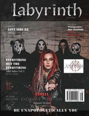 Labyrinth Magazine FALL 2025 Print Publication Featuring ANOXIA