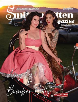 Smitten Kitten Pinup Magazine Amy Lu & Bomber Betty Cover 3 Volume 4 Issue 38