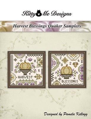 Harvest Blessings Quaker Cross Stitch Pattern
