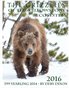 The Grizzlies of the Yellowstone Ecosystem Calendar 2016