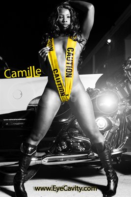 Camille's 12X18 DOUBLE Sided Biker Poster