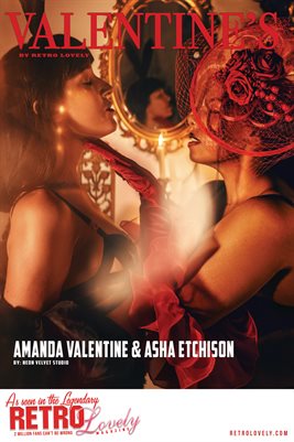 2025, Retro Lovely Valentines VOL-17, Amanda Valentine, Cover. Poster