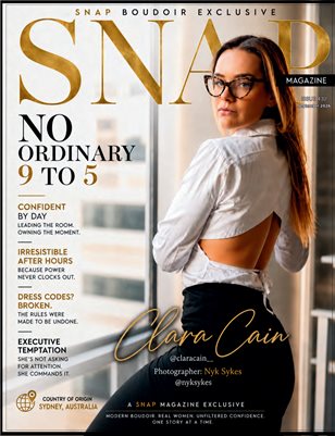 Model: Clara Cain 432 SEPTEMBER 2026 (Magazines)