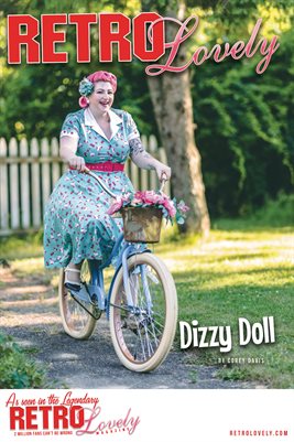 Retro Lovely No.208 – Dizzy Doll Cover  Poster