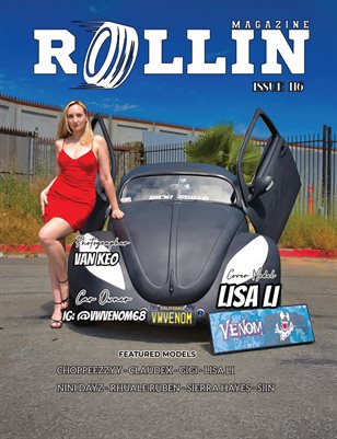Rollin Magazine Issue 116 Cover Model Lisa Li 