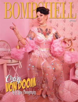 BOMBSHELL Magazine September 2025 -Cherry Von Doom Cover
