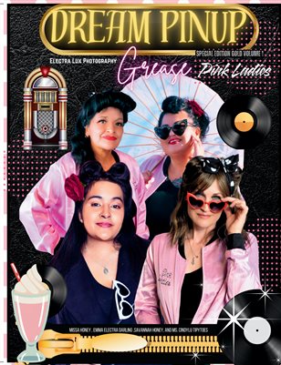 Special Edition Gold Dream Pinup Magazine Grease 