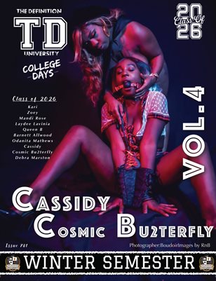 The Definition University Cassidy - Cosmic Bu2terfly Winter Semester vol 4 issue 781 Cover 3