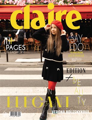 CLAIRE Magazine | The April Verona Kolesnykova Edition | Vol.1 | 2026