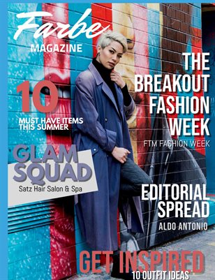 Farbe Magazine 2019 April publication 