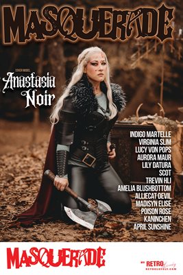 Masquerade No.3 – Anastasia Noir Cover Poster