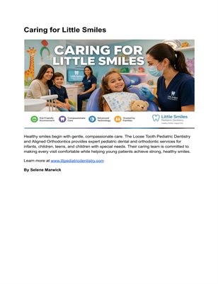 Caring for Little Smiles 