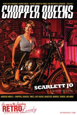 Chopper Queens No.5 – Scarlett Jo Cover Poster