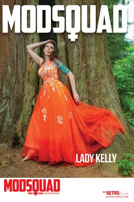 MODSQUAD No.7 – Lady Kelly Cover Poster