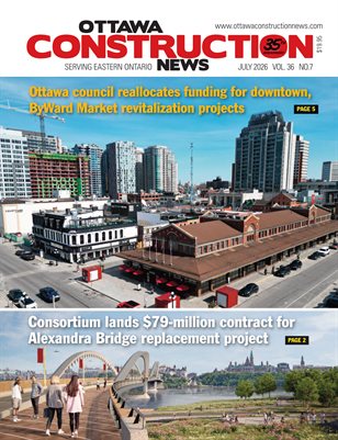 Ottawa Construction News (July 2026)