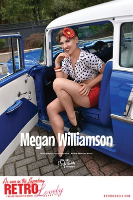 Megan Williamson Model Poster