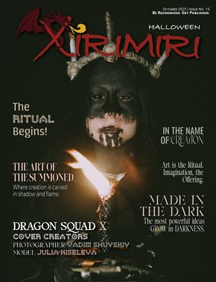 Xirimiri October 2025 Halloween Issue No. 15