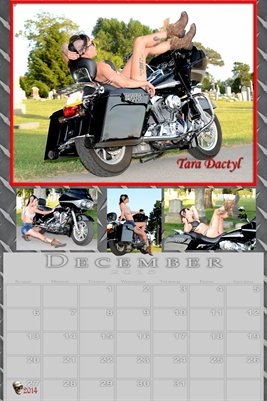 Tara Dactyl Miss December 2015 poster