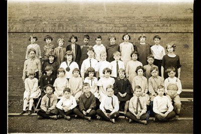 April 1924 Second Grade, Jefferson School, Paducah, McCracken County, Kentucky