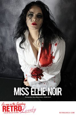 Miss Ellie Noir Model Poster