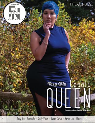 Fuzion Noir Texy BluThe Pulse of Fashion Issue 35 Cover 1