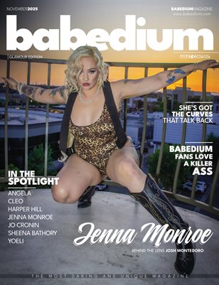 JENNA MONROE - BABEDIUM MAGAZINE | THEME-FREE ISSUE